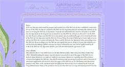 Desktop Screenshot of lightwingcenter.org